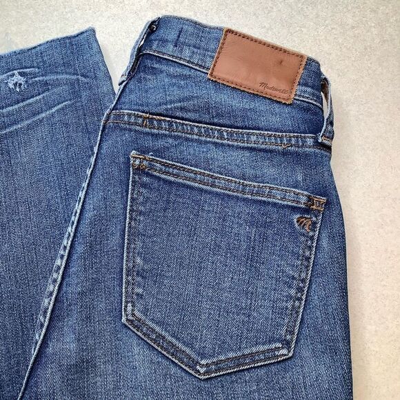 Madewell Jeans‎ 24 9” High Rise Skinny Button Through - Picture 3 of 8